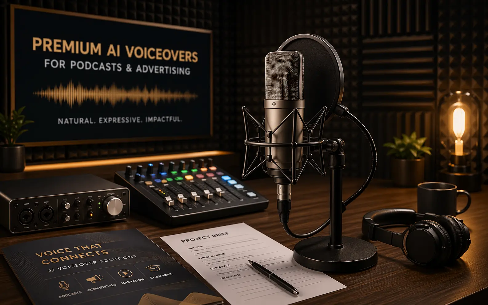 声音克隆播客与广告AI配音场景，使用ElevenLabs AI克隆品牌专属音色实现一致性配音